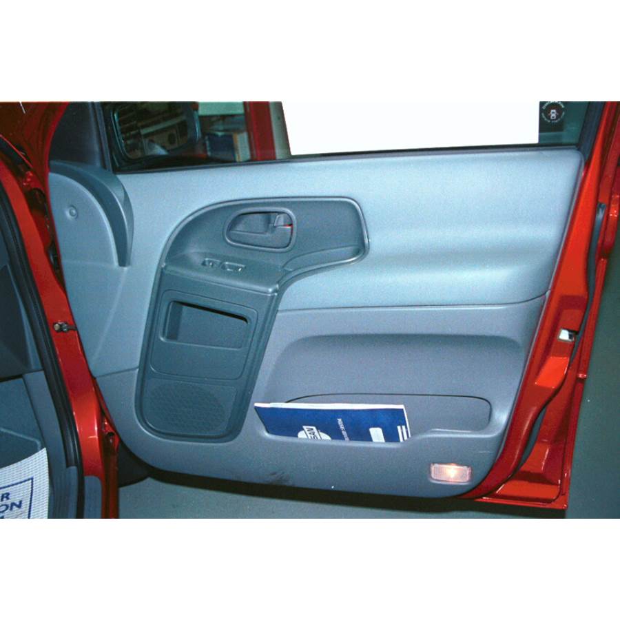 2002 Nissan Quest Front door speaker location