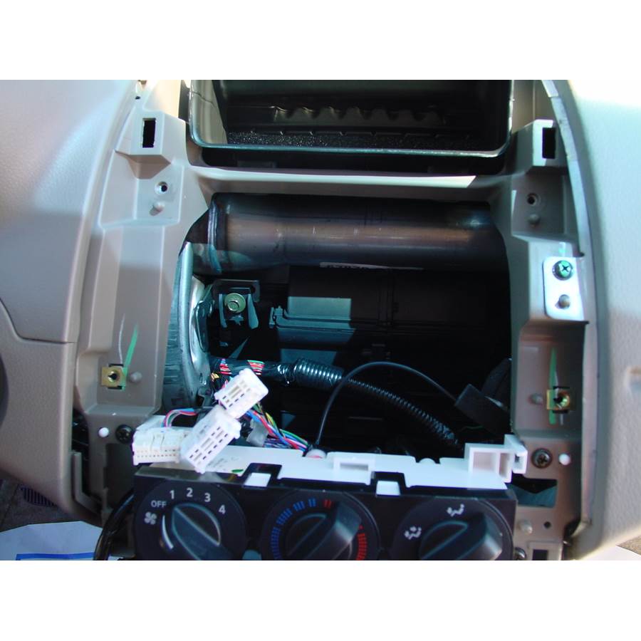 2002 Nissan Altima Factory radio removed
