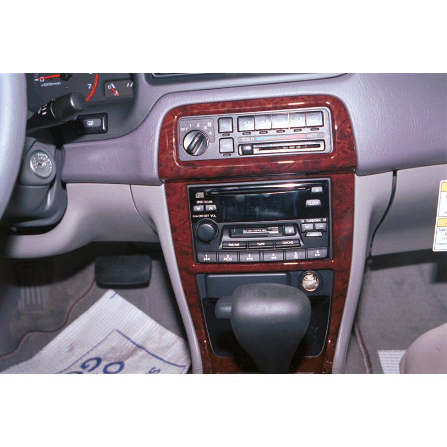 2001 Nissan Altima Other factory radio option