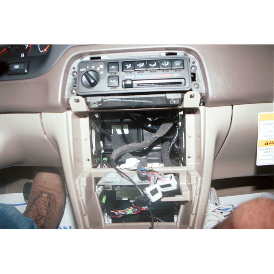 2000 Nissan Altima Factory radio removed