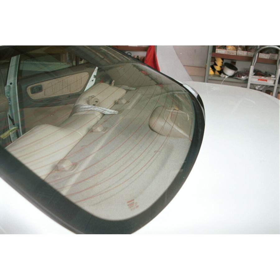 1999 Nissan Altima Rear deck speaker location