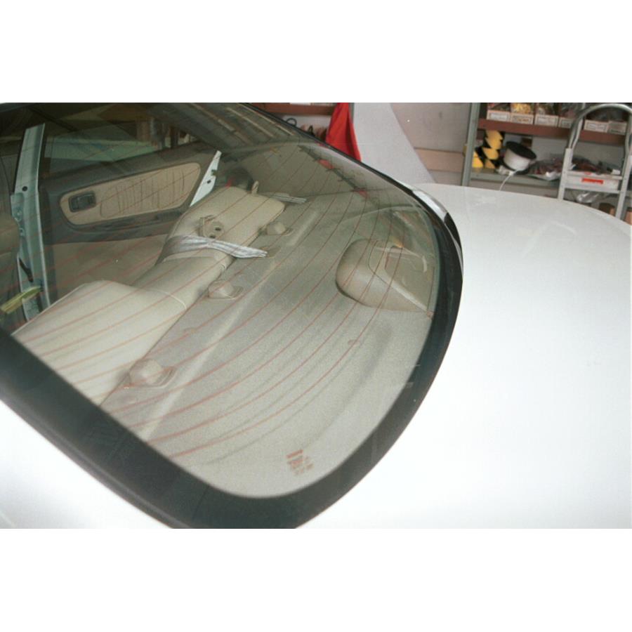 2001 Nissan Altima Rear deck speaker location