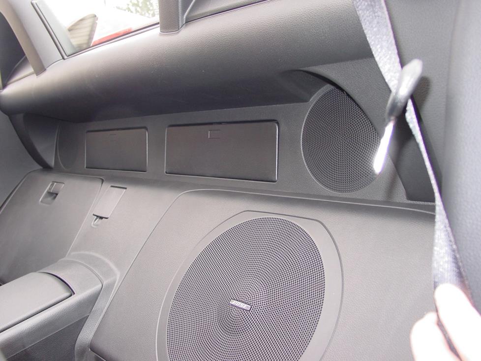 350z door speakers size