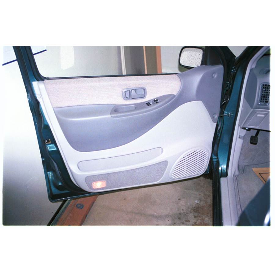 1997 Nissan Quest Front door speaker location