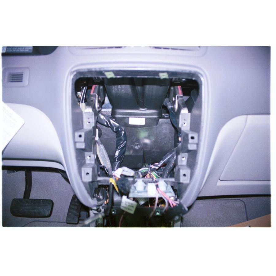 1997 Nissan Quest Factory radio removed