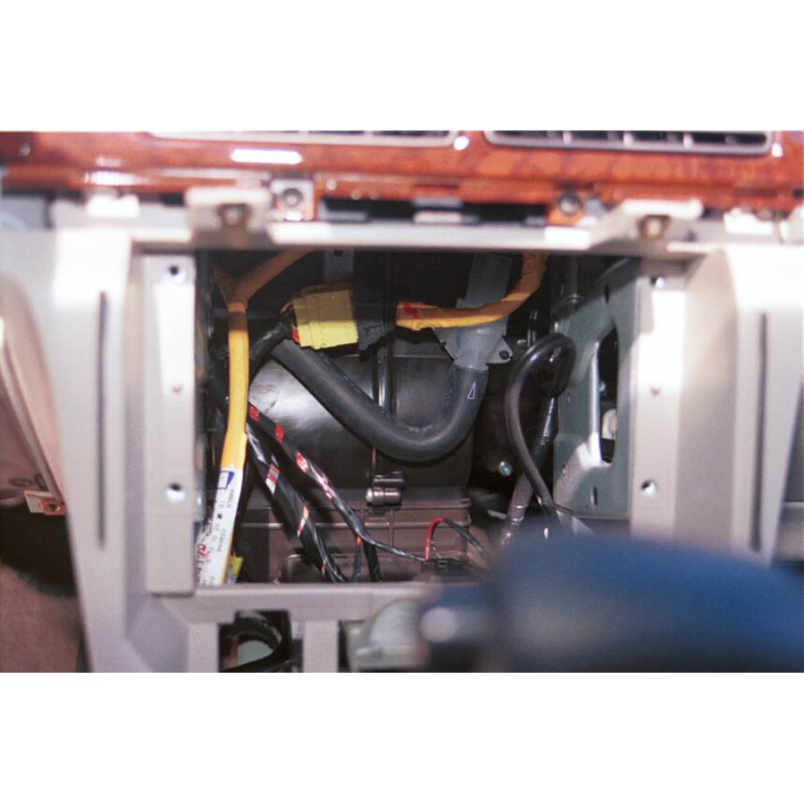 1995 Nissan Altima Factory radio removed