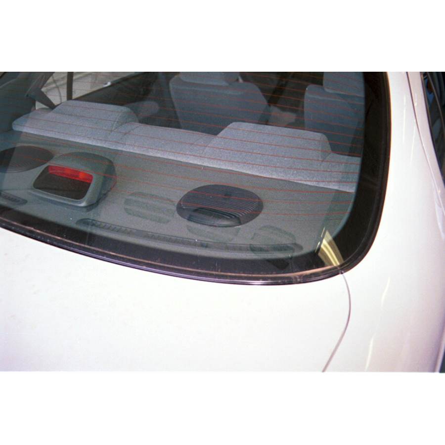 1997 Nissan Maxima Rear deck speaker location