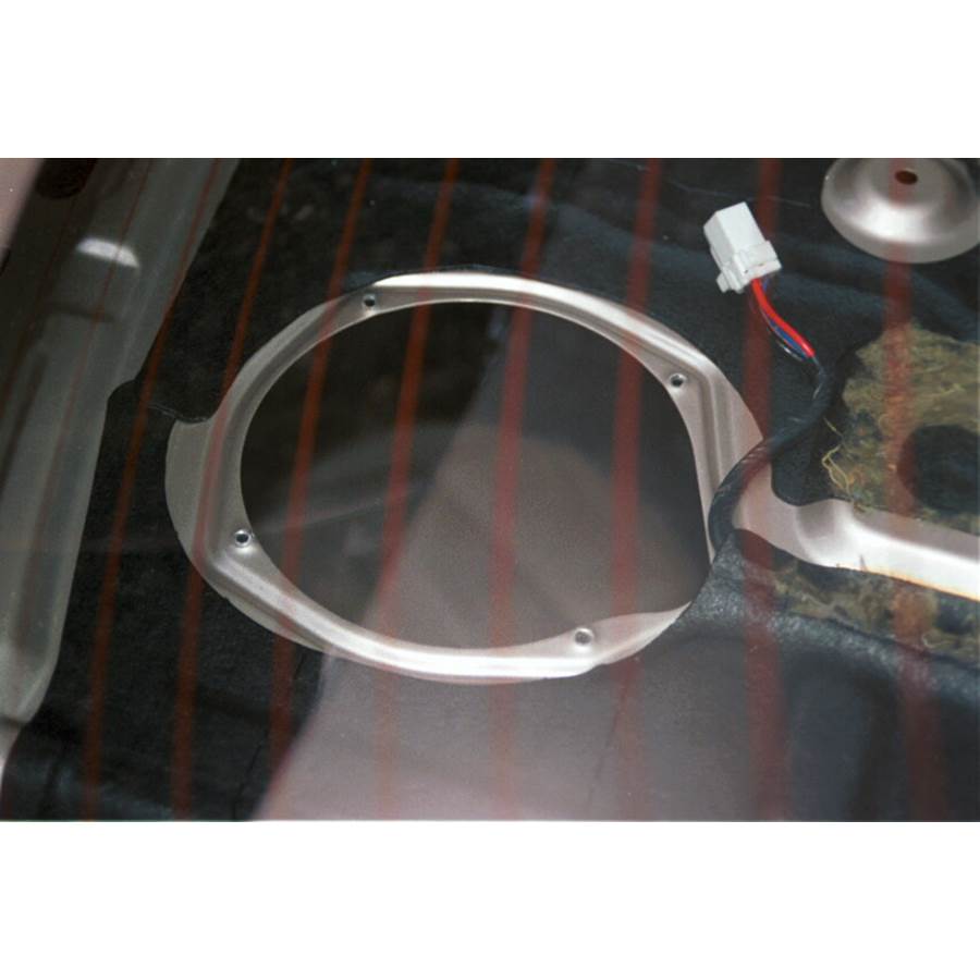 1995 Nissan Maxima Rear deck speaker removed