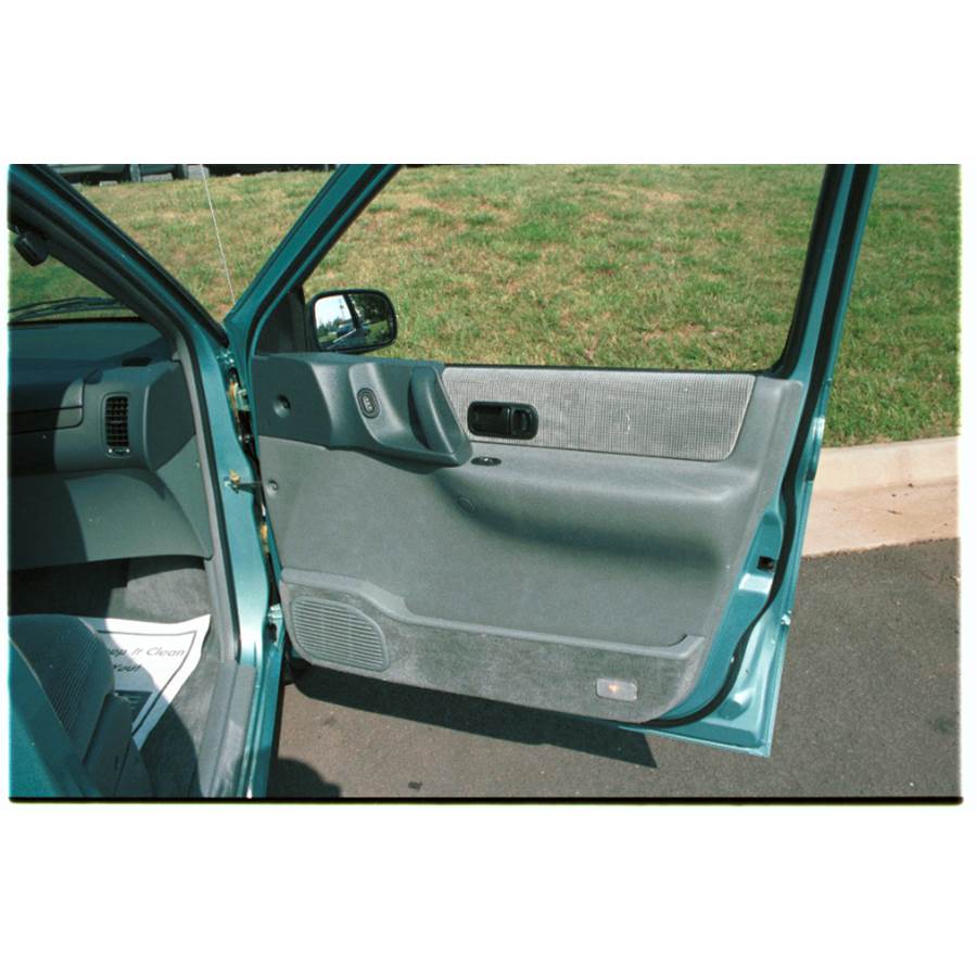 1993 Nissan Quest Front door speaker location