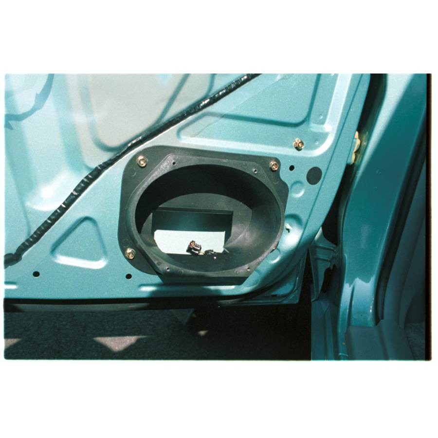 1993 Nissan Quest Front speaker removed