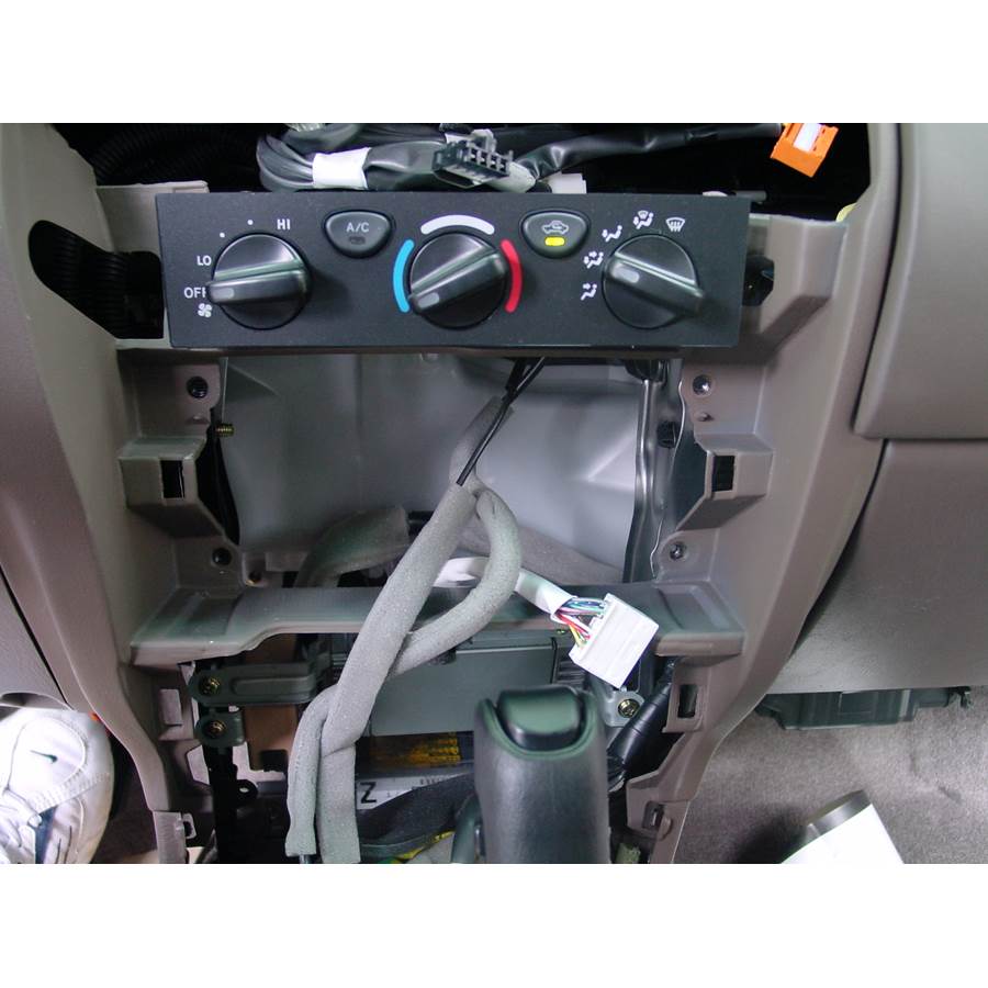 2001 Toyota 4Runner Factory radio removed