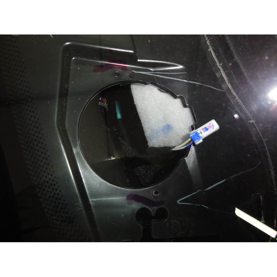2015 Dodge Journey Dash speaker removed