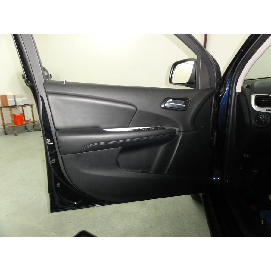 2017 Dodge Journey Front door speaker location