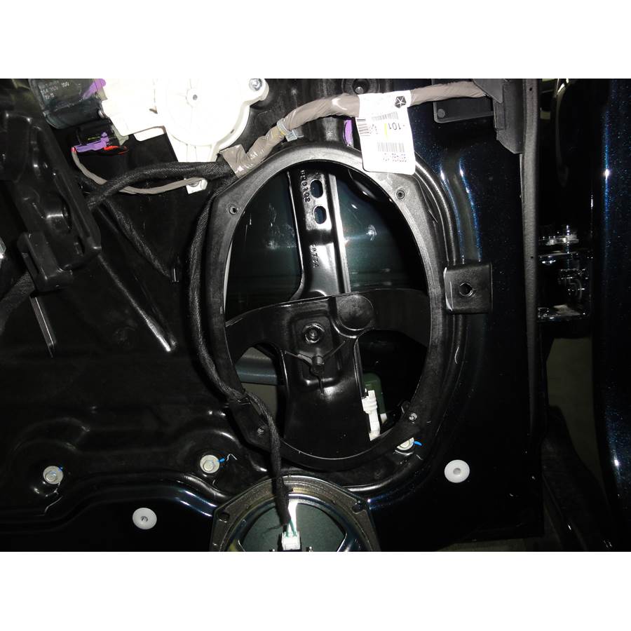2011 Dodge Journey Rear door speaker removed