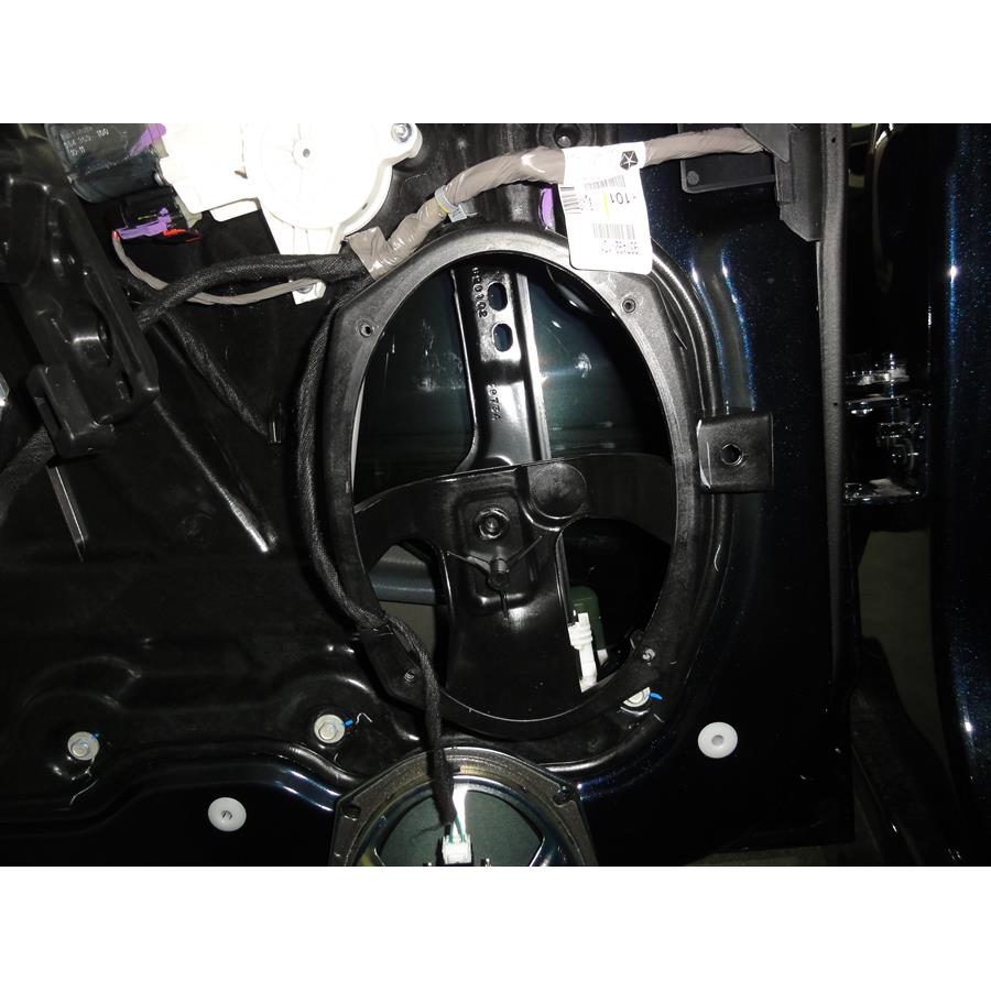 2015 Dodge Journey Rear door speaker removed