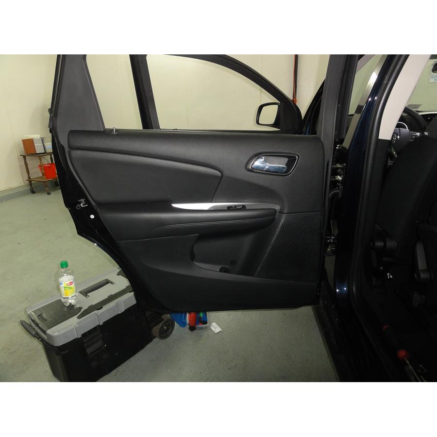2017 Dodge Journey Rear door speaker location