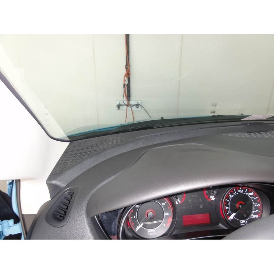 2013 Dodge Dart Dash speaker location