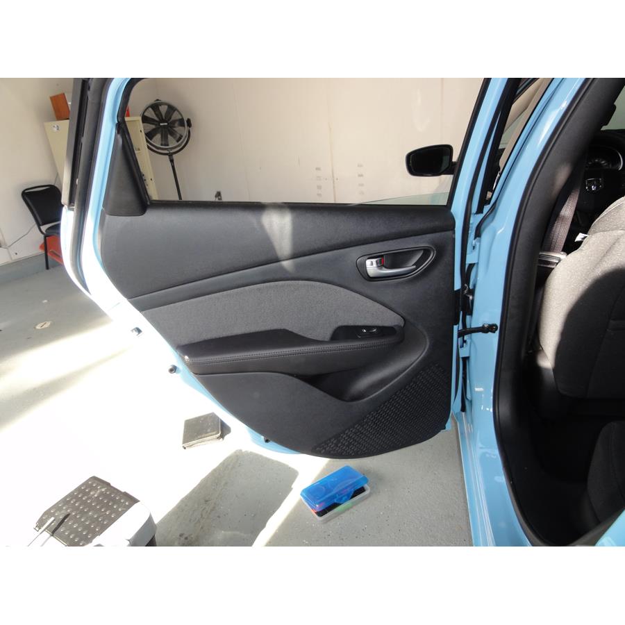 2016 Dodge Dart Rear door speaker location