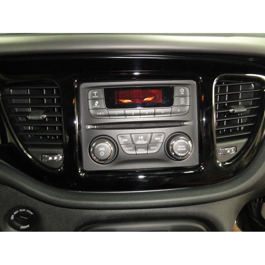 2014 Dodge Dart Factory Radio