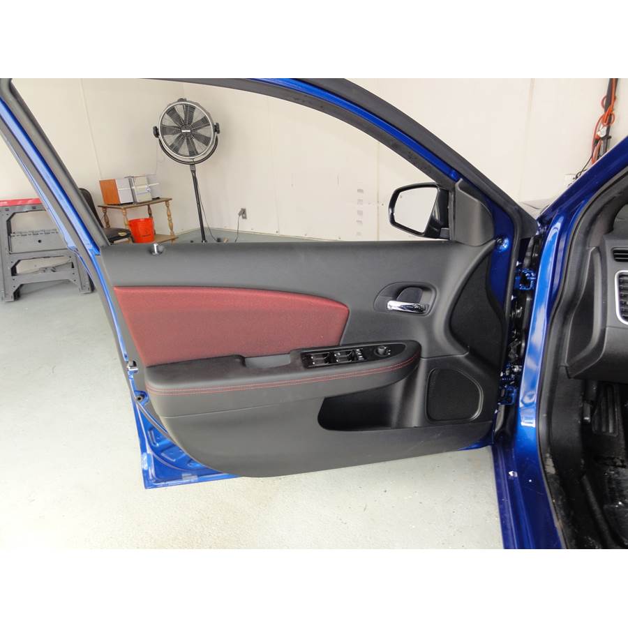 2012 Dodge Avenger Front door speaker location