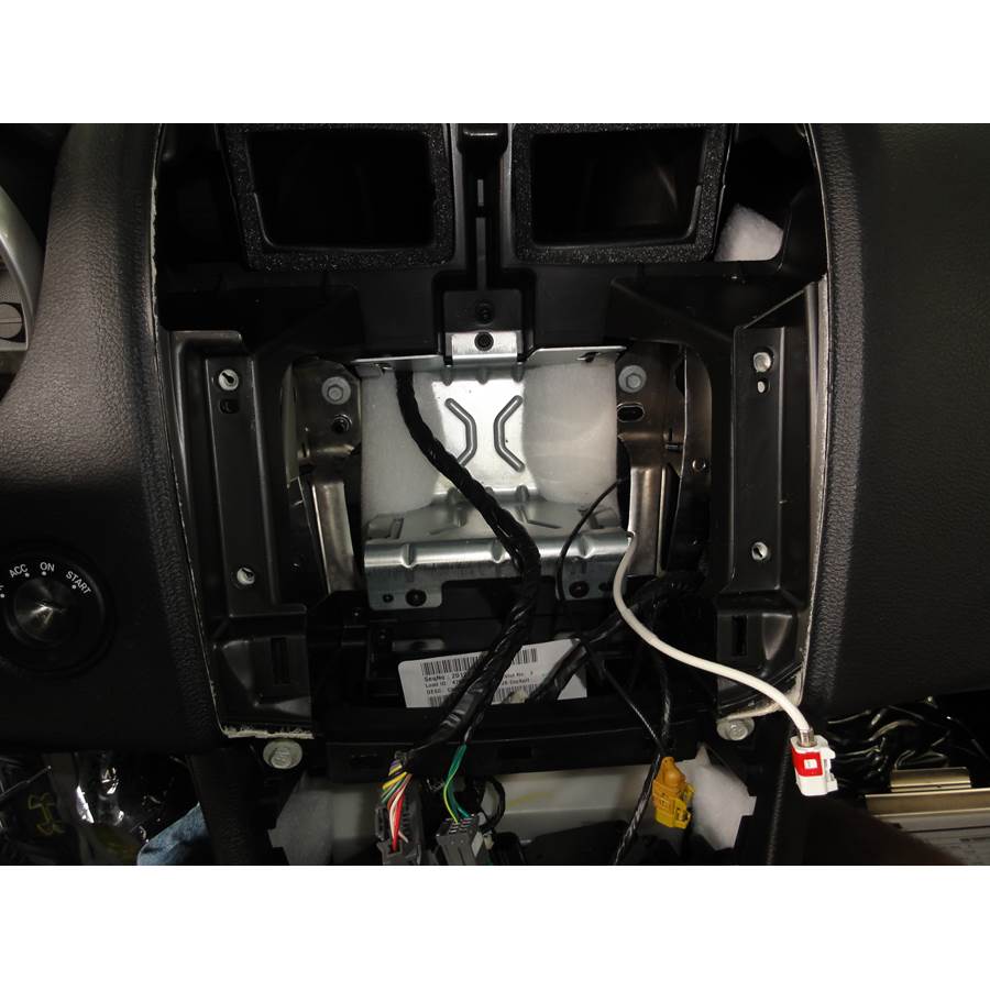 2014 Dodge Avenger Factory radio removed