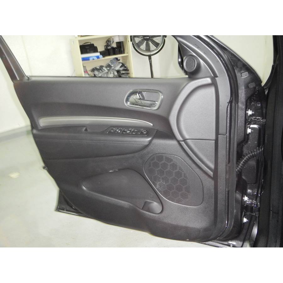 2011 Dodge Durango Front door speaker location