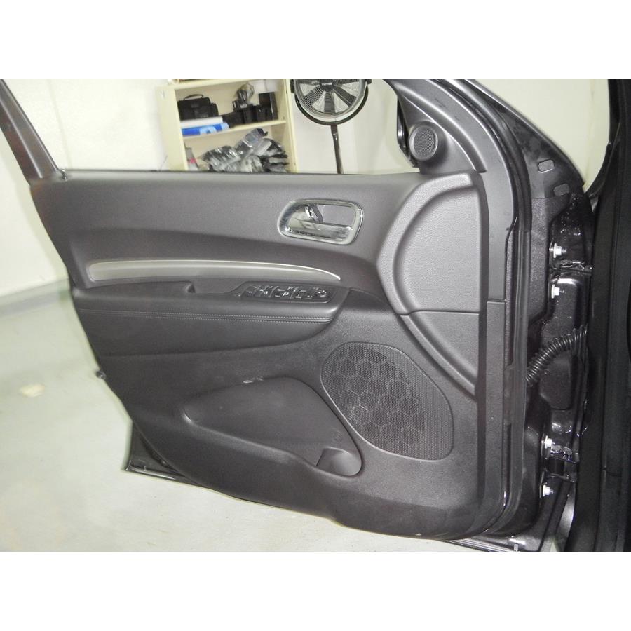 2013 Dodge Durango Front door speaker location