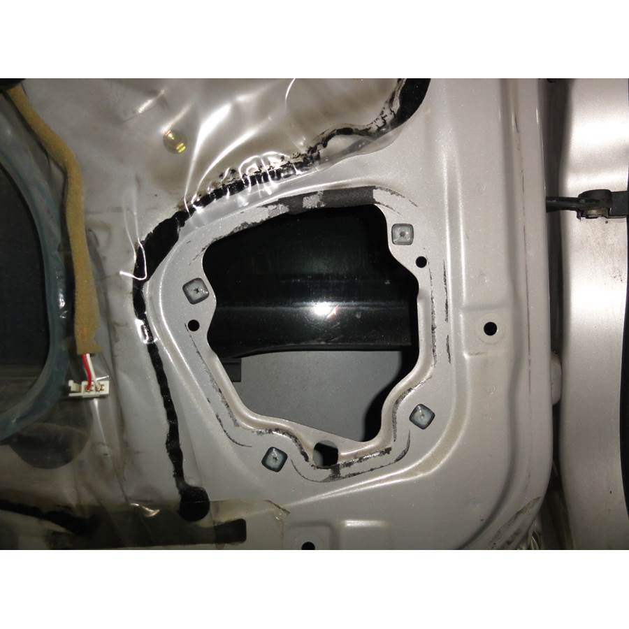 2000 Toyota 4Runner Rear door speaker removed
