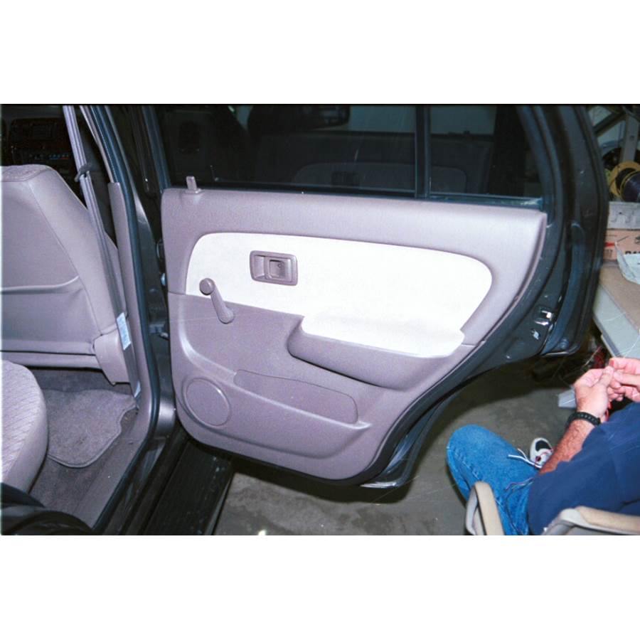 1998 Toyota 4Runner Rear door speaker location