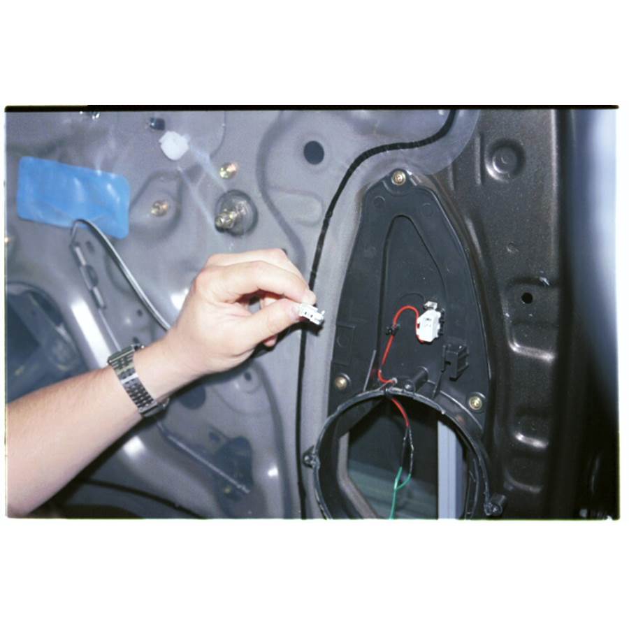 1998 Toyota 4Runner Front speaker removed