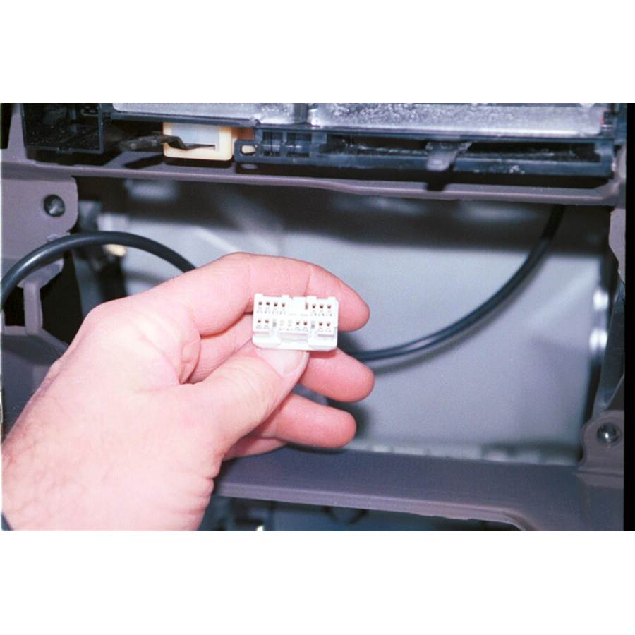 1996 Toyota 4Runner Factory radio removed