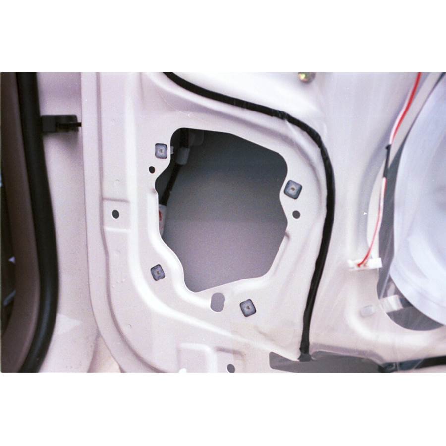 1998 Toyota 4Runner Rear door speaker removed