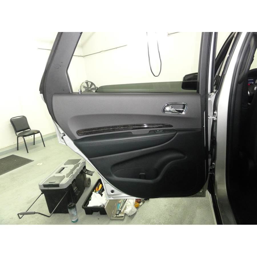 2011 Dodge Durango Rear door speaker location