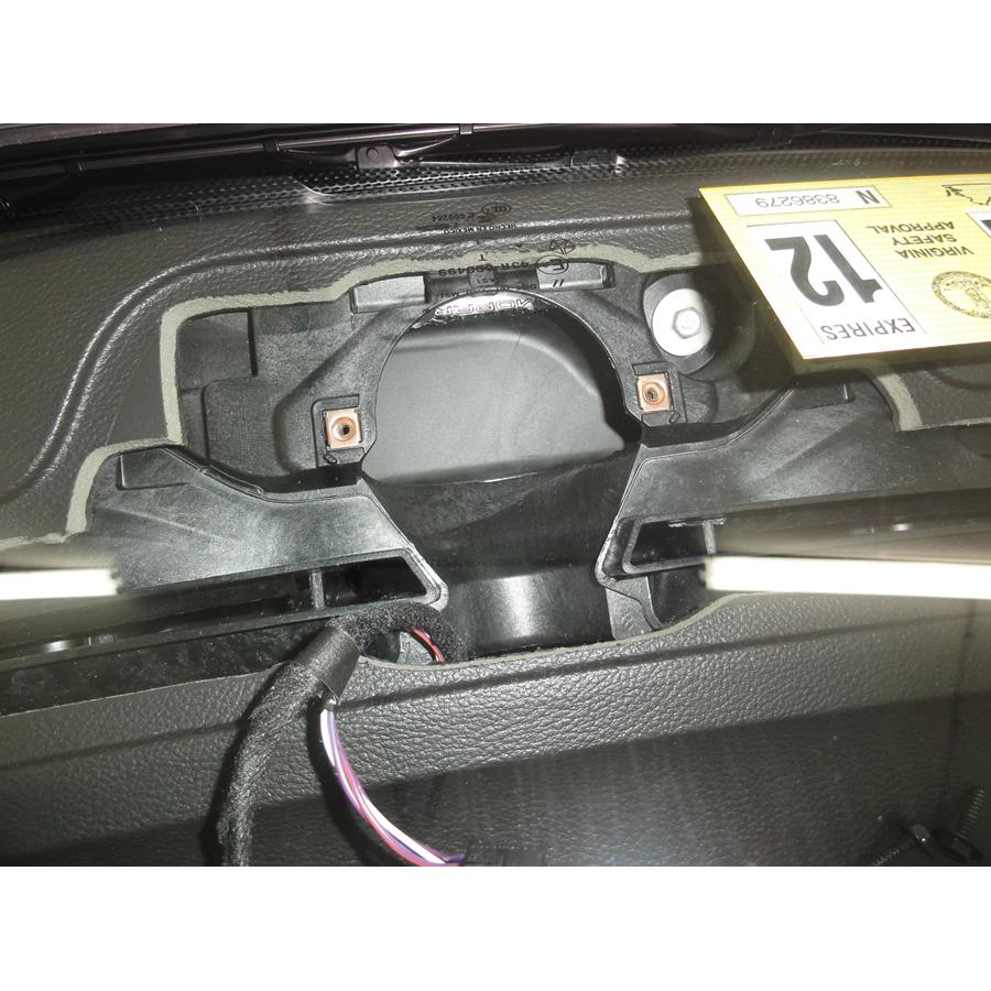 2012 Dodge Durango Center dash speaker removed