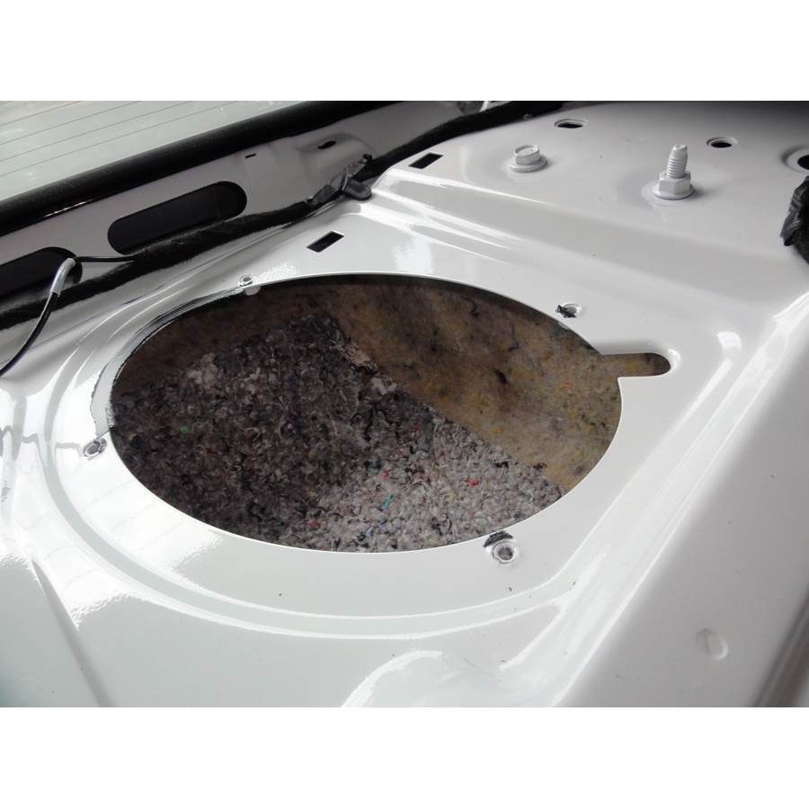 2011 Dodge Charger Rear deck speaker removed