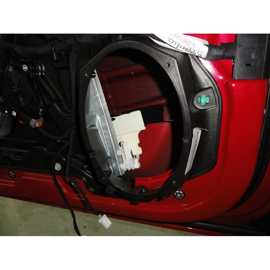 2012 Dodge Charger Front speaker removed