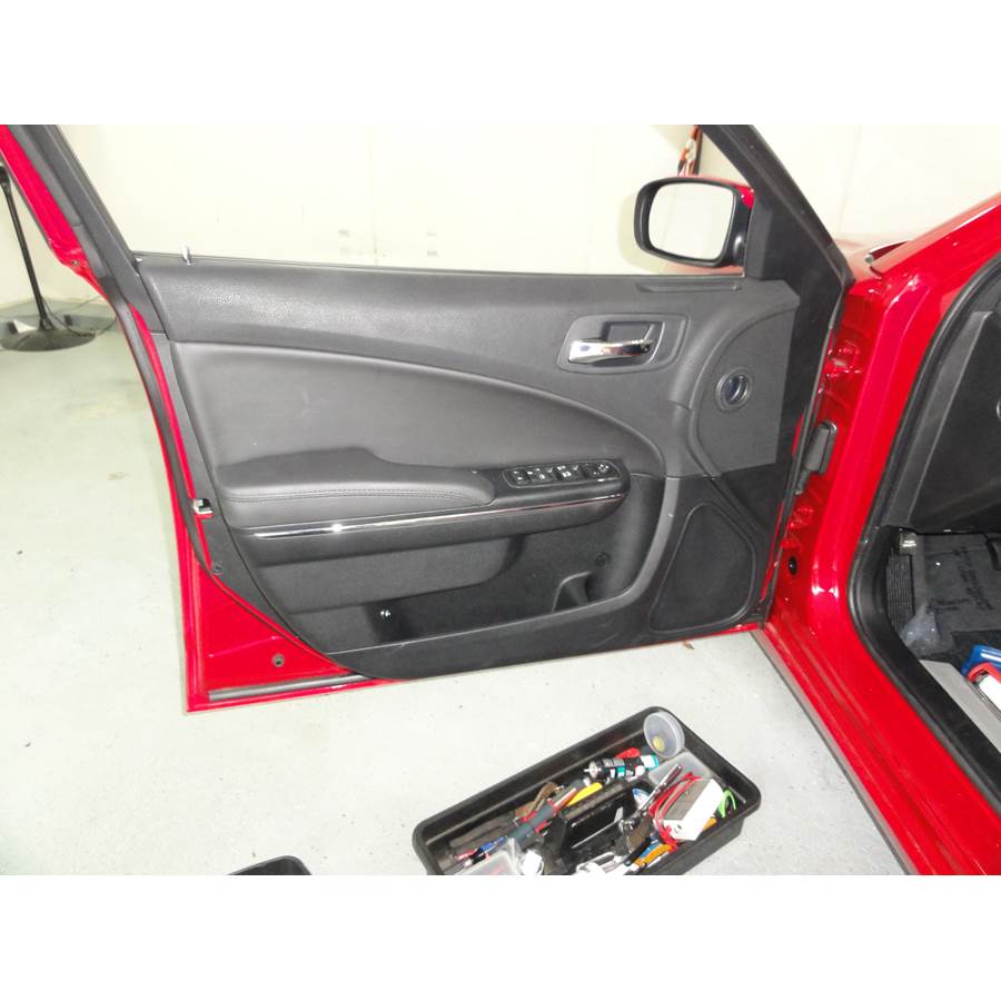 2012 Dodge Charger Front door speaker location