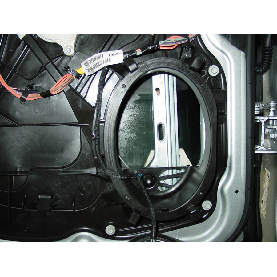 2014 Ram 3500 Rear door speaker removed