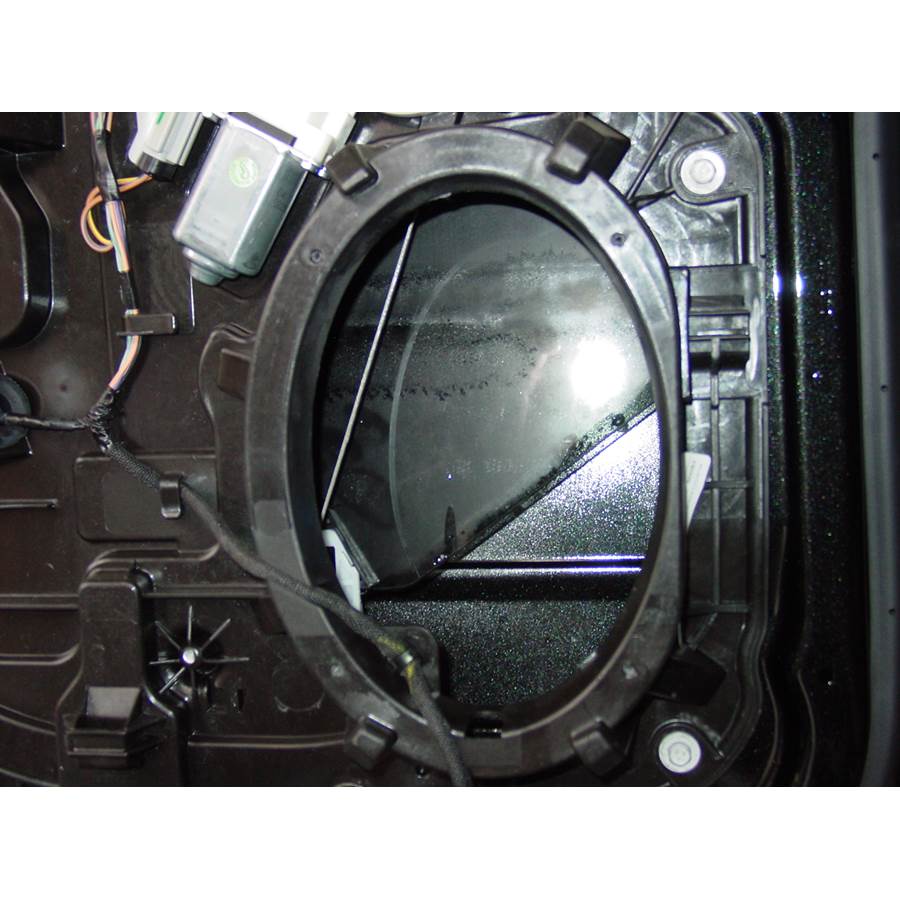 2012 Ram 1500 Rear door speaker removed