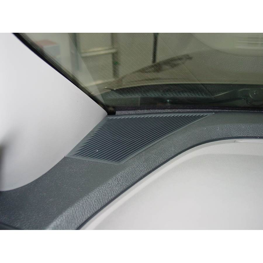 2011 Dodge Truck 3500 Dash speaker location