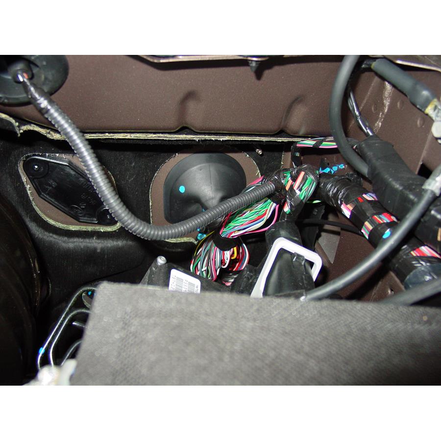 2012 Ram 2500 Firewall access