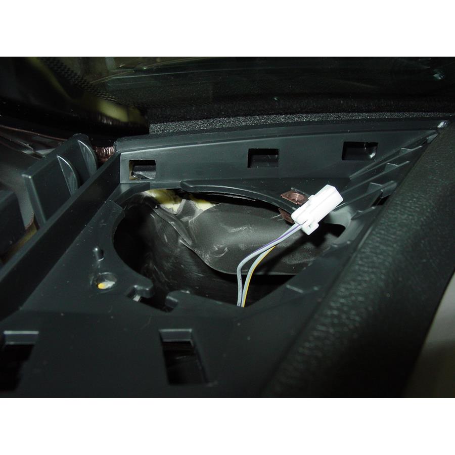 2012 Ram 5500 Dash speaker removed