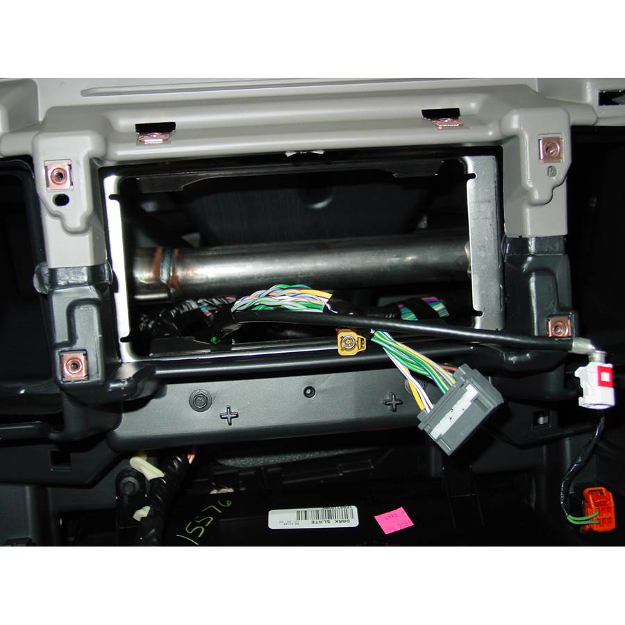 2011 Ram 2500 Factory radio removed
