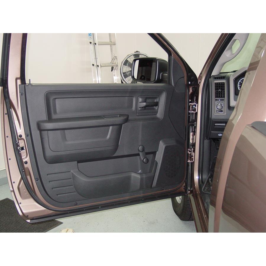 2012 Ram 5500 Front door speaker location