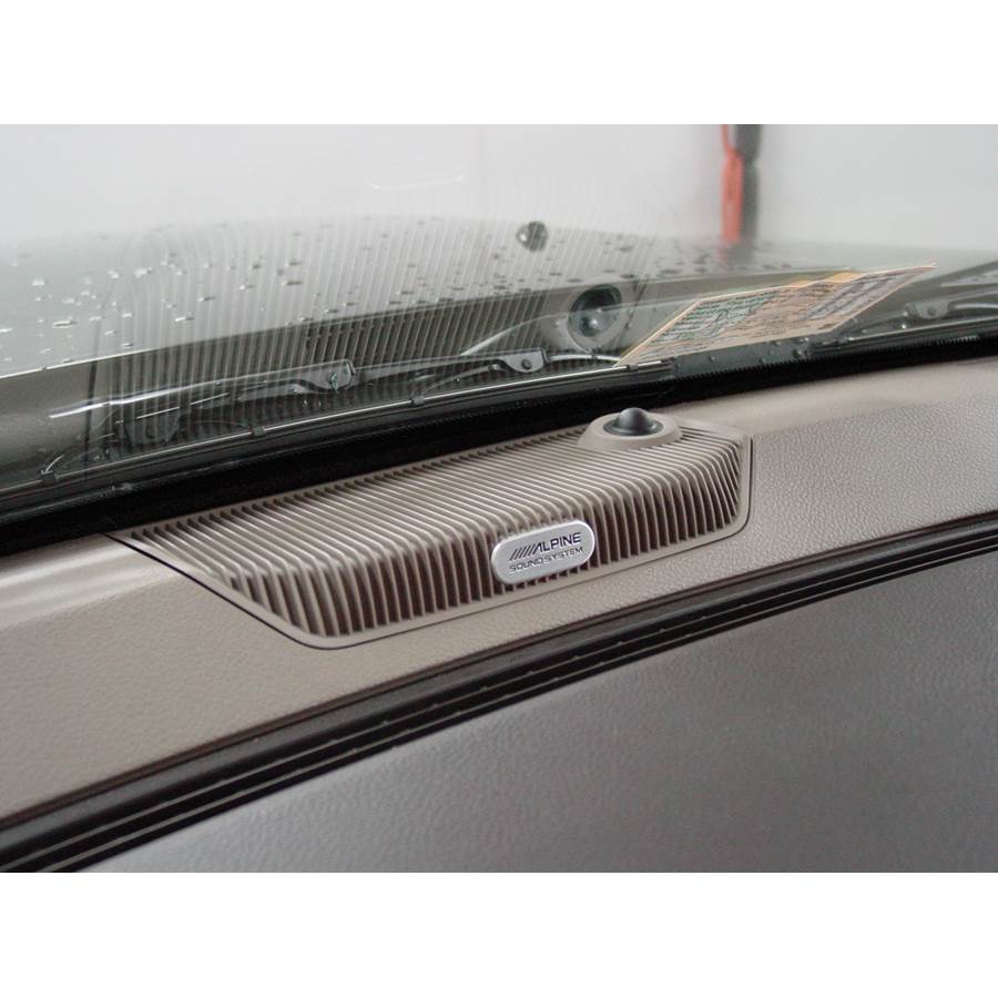 2017 Ram 1500 Center dash speaker location