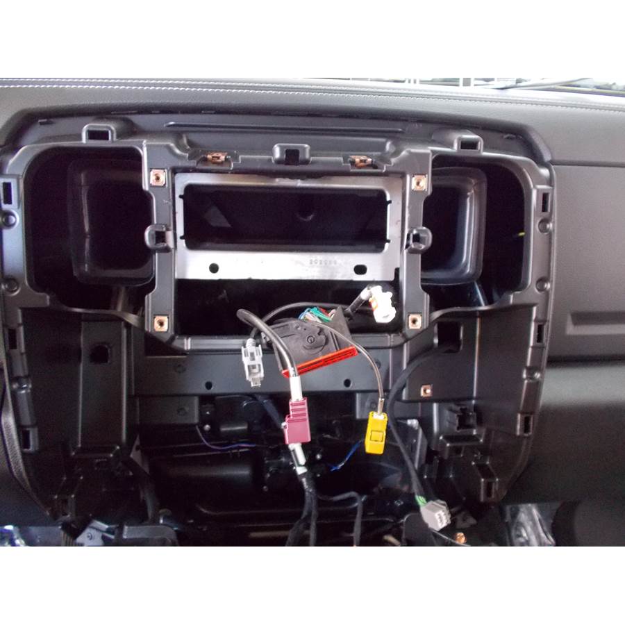 2018 Ram 2500 Factory radio removed