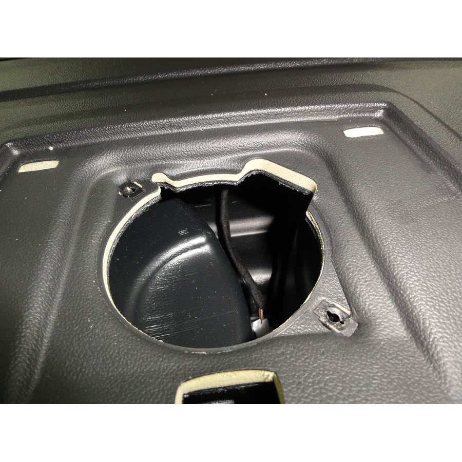 2010 Dodge Charger Center dash speaker removed