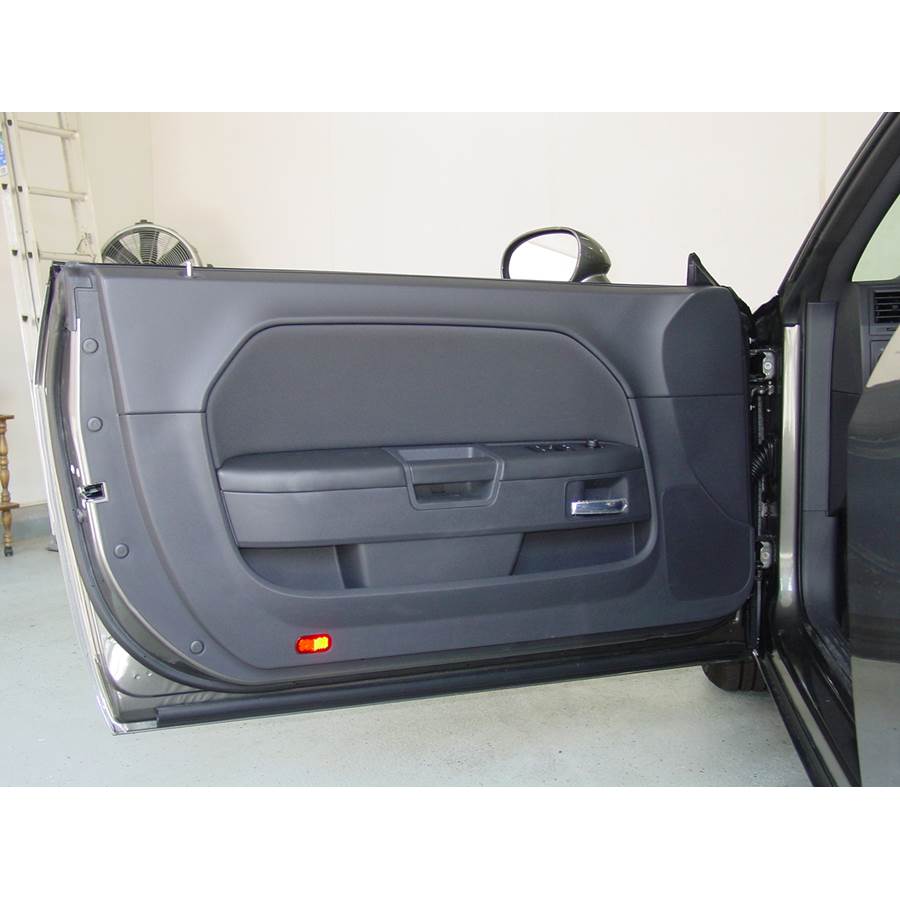 2014 Dodge Challenger Front door speaker location