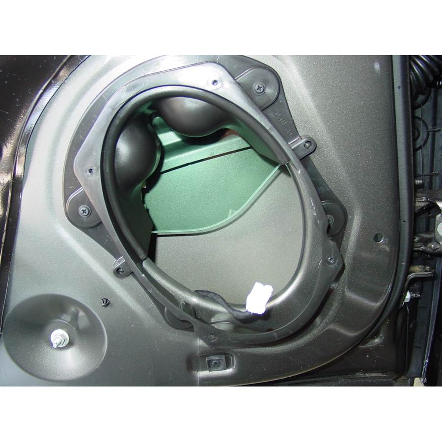 2014 Dodge Challenger Front speaker removed