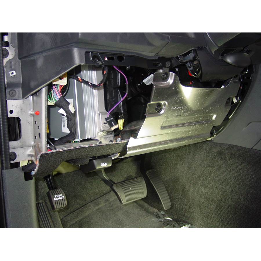 2012 Dodge Challenger Factory amplifier